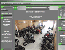 Tablet Screenshot of motopark45.fr